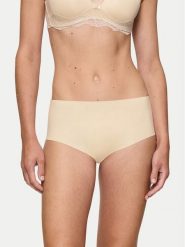 Triumph Figi klasyczne z wysokim stanem Pretty 10222227 Beżowy. Brązowe figi damskie Triumph, m, bez wzorów, z syntetyku. Za 45.00 zł.