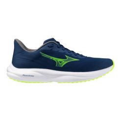 Buty do biegania Mizuno Revolt 4. Czarne buty wizytowe męskie Mizuno, bez zapięcia. Za 309.99 zł.