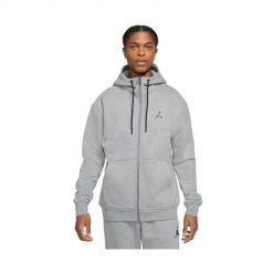 Bluza sportowa męska Nike Jordan Essentials. Szare bluzy sportowe męskie Nike, bez wzorów, sportowe, bez kołnierzyka, bez ramiączek. Za 462.00 zł.