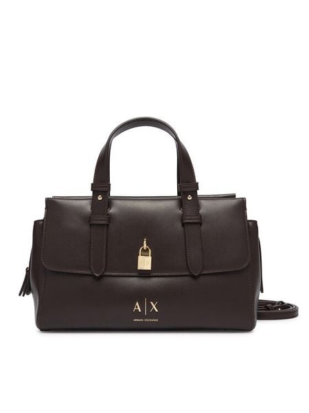 Armani Exchange Torebka XW003055 AF28605 U6032 Brązowy ciemny. Brązowe torebki klasyczne damskie Armani Exchange, bez wzorów, ze skóry, bez dodatków. Za 704.99 zł.