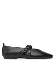 Tommy Jeans Baleriny EN0EN02868 Czarny. Czarne baleriny damskie Tommy Jeans, bez wzorów, z jeansu, bez obcasa. Za 299.99 zł.