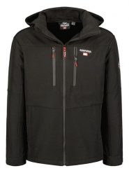 ANAPURNA Kurtka softshellowa "Timmexana" w kolorze czarnym rozmiar: XXL. Czarne kurtki outdoor męskie ANAPURNA, xxl, bez wzorów, bez kaptura. Za 173.99 zł.