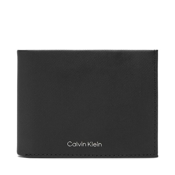 Portfel Calvin Klein. Czarne portfele męskie CALVIN KLEIN, bez wzorów. Za 219.99 zł.