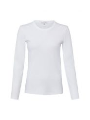 Marie Lund koszulka z długim rękawem Kobiety Bawełna (100%) biały, XS. Białe t-shirty damskie Marie Lund, xs, bez wzorów, z bawełny, bez kołnierzyka. Za 149.95 zł.