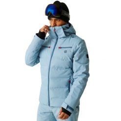 Męska Kurtka Narciarska Speed II. Niebieskie kurtki męskie Dare 2b, m, bez wzorów, z materiału, z kapturem. Za 391.99 zł.