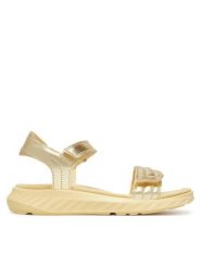 ECCO Sandały SP.1 Lite Sandal K 71217361132 Złoty. Żółte sandały dziewczęce ECCO, ze skóry, bez zapięcia. Za 299.99 zł.