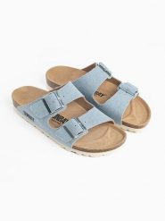 Sunbay Klapki "Trefle" w kolorze błękitnym rozmiar: 37. Niebieskie klapki damskie Sunbay, bez wzorów, bez obcasa. Za 184.95 zł.