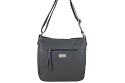 Listonoszka skórzana BARBERNI'S c. szara 984-28. Szare shopper bag damskie Barberinis, bez wzorów, ze skóry, małe, bez dodatków. Za 269.99 zł.