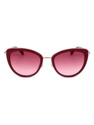 Longchamp Damskie okulary przeciwsłoneczne w kolorze srebrno-czerwono-różowym rozmiar: 54. Czerwone okulary przeciwsłoneczne damskie Longchamp. Za 228.38 zł.