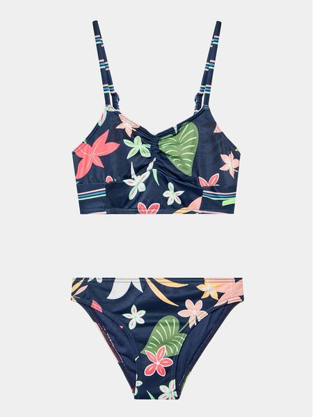 Roxy Strój kąpielowy Vacay For Life ERGX203490 Granatowy. Niebieskie stroje kąpielowe dziewczęce Roxy, bez wzorów, z syntetyku. Za 179.99 zł.