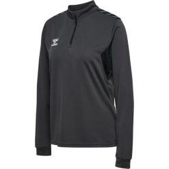 Koszulka treningowa Authentique damska Hummel. Szare t-shirty damskie HUMMEL, l, bez wzorów, z poliesteru, bez kołnierzyka. Za 249.00 zł.