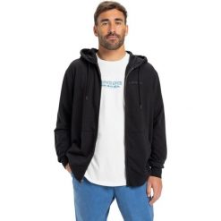 Bluza na zamek dla Mężczyzn SALT WATER Czarny. Czarne bluzy z kapturem męskie Quiksilver, m, z bawełny. Za 299.99 zł.
