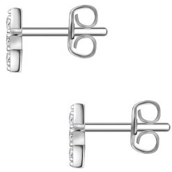 Rafaela Donata Kolczyki Gwiazda z Srebro wysokiej próby w Srebrny 1 ct Damski. Szare kolczyki damskie Rafaela Donata, z cyrkonią, srebrne, na sztyftcie. Za 79.99 zł.