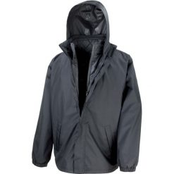 Parka Result Core. Czarne parki męskie RESULT, na zimę, m, bez wzorów. Za 275.00 zł.