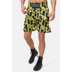 Szorty bokserskie Benlee Panther Boxing. Czarne szorty męskie Benlee, bez wzorów, sportowe. Za 264.00 zł.