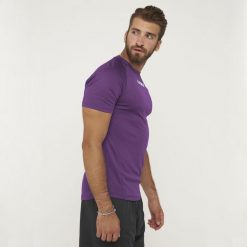 Koszulka treningowa multisportowa LIPSIA fioletowa. Fioletowe topy sportowe damskie Legea, xs, bez wzorów, z materiału, bez ramiączek. Za 60.00 zł.