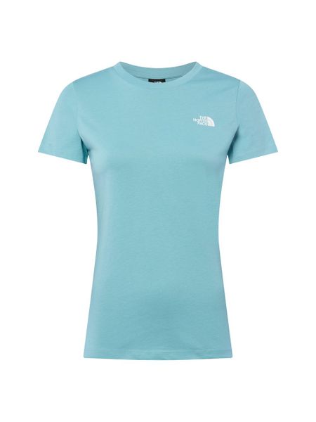 The North Face Koszulka - Simple Dome Slim Kobiety Bawełna niebieski, XS. Niebieskie t-shirty damskie The North Face, xs, bez wzorów, z bawełny, bez kołnierzyka. Za 79.95 zł.