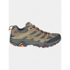Buty turystyczne męskie Merrell Moab 3 GTX. Czarne buty trekkingowe męskie MERRELL, z gore-texu, bez zapięcia, trekkingowe, gore-tex. Za 759.00 zł.