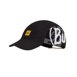 Czapka z daszkiem BUFF PACK SPEED CAP LOGO. Czarne czapki męskie Buff, na lato, bez wzorów, z materiału, wakacyjne. Za 189.90 zł.