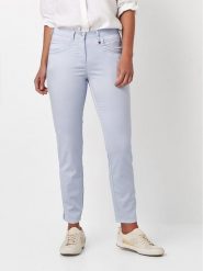 Relaxed by TONI Spodnie w kolorze błękitnym rozmiar: W48. Niebieskie spodnie materiałowe damskie Relaxed by TONI, bez wzorów, z materiału. Za 122.38 zł.