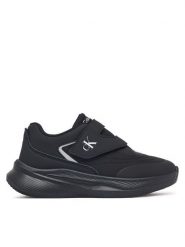 Calvin Klein Sneakersy Low Cut Velcro Sneaker V1X9-83478-1861 S Czarny. Czarne buty sportowe chłopięce CALVIN KLEIN, bez wzorów, z materiału, bez zapięcia. Za 359.99 zł.