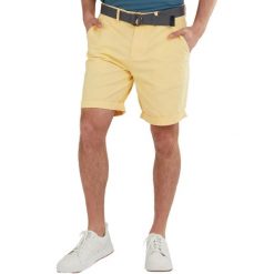 Spodenki turystyczne męskie Fundango North Shore Chino Shorts. Żółte szorty męskie Fundango, bez wzorów, z bawełny. Za 219.00 zł.