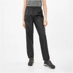 Spodnie wodoodporne damskie VIKING Rainier Lady. Czarne spodnie sportowe damskie VIKING, m, z materiału, rowerowe. Za 129.90 zł.
