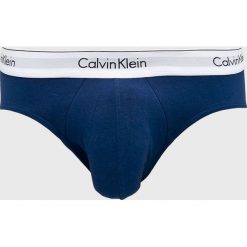 Calvin Klein Underwear - Slipy (2-pack). Slipki męskie Calvin Klein Underwear, bez wzorów, z bawełny. W wyprzedaży za 99.90 zł.