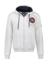Geographical Norway Bluza "Geganto" w kolorze szarym rozmiar: S. Szare bluzy z kapturem męskie Geographical Norway, s. Za 109.78 zł.