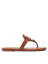 Tory Burch Japonki Miller 136593 Brązowy. Brązowe klapki damskie Tory Burch, bez wzorów, ze skóry, bez obcasa. Za 1,369.00 zł.