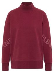 ELBSAND Bluza "Linna" w kolorze bordowym rozmiar: S. Czerwone bluzy bez kaptura damskie ELBSAND, s. Za 156.98 zł.