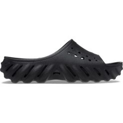 Sandały CROCS ECHO SLIDE Czarny. Czarne sandały męskie Crocs, z gumy, bez zapięcia. Za 264.99 zł.