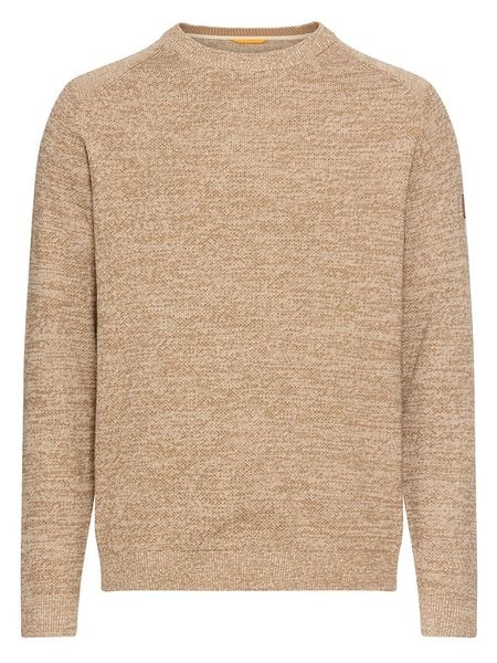 Camel Active Sweter w kolorze beżowym rozmiar: XL. Brązowe swetry męskie Camel Active, xl, bez wzorów, z bawełny, bez kołnierzyka. Za 130.99 zł.