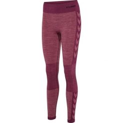 Damskie legginsy mid-rise Hummel Clea. Fioletowe legginsy damskie HUMMEL, xs, bez wzorów, z dzianiny. Za 191.50 zł.