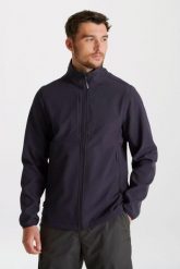 Kurtka softshell Craghoppers Expert Basecamp. Niebieskie kurtki męskie CRAGHOPPERS, m, bez wzorów, z materiału, bez kaptura. Za 370.90 zł.