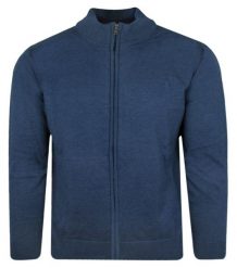 Bluza Zapinana na Zamek, Niebieska bez Kaptura, Męska -EXPOMEN. Niebieskie bluzy bez kaptura męskie Expomen, l, z bawełny. Za 199.00 zł.