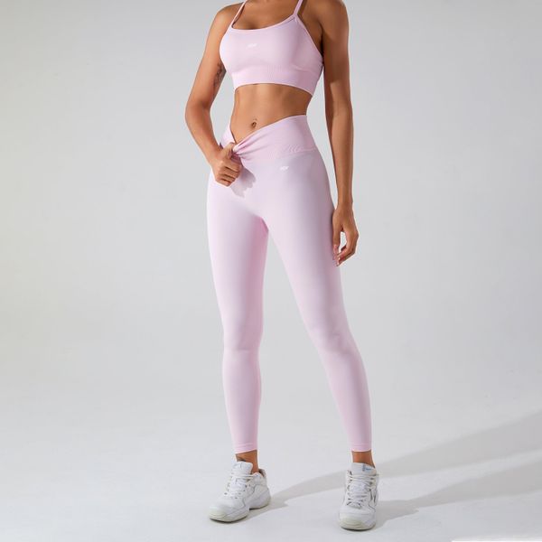 Legginsy Sculpt Scrunch - Jasnoróżowy. Czerwone legginsy damskie JOY STUDIO, l, bez wzorów, z materiału. Za 212.00 zł.