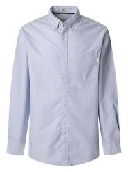 Pepe Jeans Koszula "Andrew" w kolorze błękitnym rozmiar: S. Białe koszule męskie Pepe Jeans, s, bez wzorów, z bawełny, bez kołnierzyka, bez ramiączek. Za 114.17 zł.