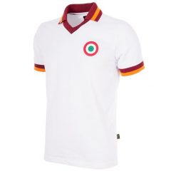 Koszulka retro piłkarska dla dorosłych - AS Roma 1980-81 Wyjazdowa - Biała. Białe t-shirty sportowe męskie COPA FOOTBALL, bez ramiączek, do piłki nożnej. Za 340.84 zł.