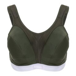 Biustonosz treningowy Shock Absorber Active D+ Classic. Niebieskie biustonosze sportowe damskie Shock Absorber, bez wzorów. Za 159.99 zł.