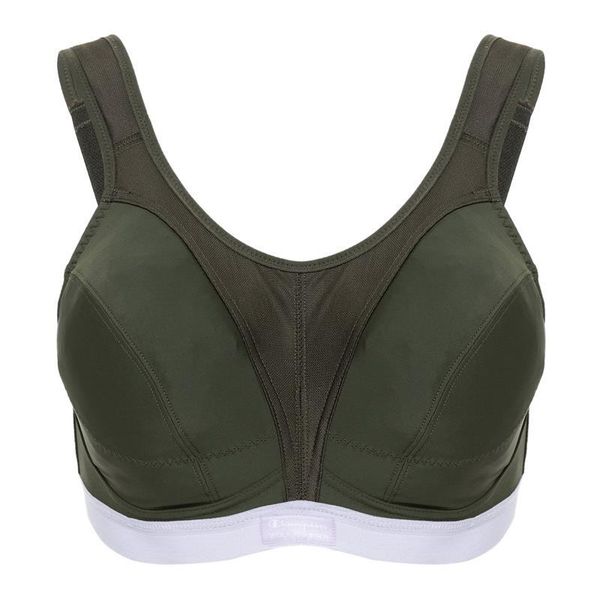 Biustonosz treningowy Shock Absorber Active D+ Classic. Niebieskie biustonosze sportowe damskie Shock Absorber, bez wzorów. Za 159.99 zł.