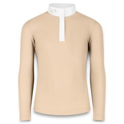 Dziewczęca koszulka polo z długim rękawem do jazdy konnej Kentucky Tokyo. Brązowe koszulki dziewczęce KENTUCKY HORSEWEAR, m, bez wzorów, bez ramiączek. Za 352.50 zł.