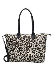 Charm Torebka w kolorze kremowo-czarnym - 30 x 20 x 11 cm rozmiar: onesize. Brązowe torby na laptopa damskie Charm, z materiału. Za 174.43 zł.