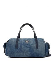 Guess Torebka Kassie HWDG99 30050 Niebieski. Niebieskie torebki klasyczne damskie Guess, z aplikacjami, z materiału, bez dodatków. Za 609.99 zł.