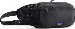 Patagonia mini torba rowerowa 5 l, czarna, pojedyncza sakwa. Czarne torebki klasyczne damskie Patagonia, bez wzorów, z materiału, bez dodatków. Za 533.55 zł.
