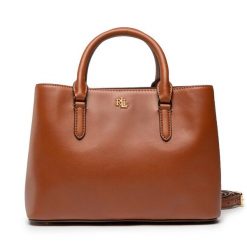 Torebka LAUREN RALPH LAUREN. Brązowe torebki klasyczne damskie Lauren Ralph Lauren, bez wzorów, bez dodatków. Za 1,299.00 zł.