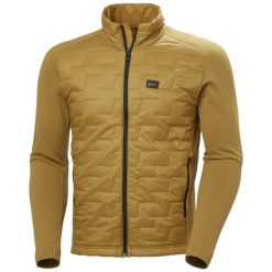 Kurtka puchowa Helly Hansen Lifa loft Hybrid. Brązowe kurtki męskie Helly Hansen, bez wzorów, z materiału, eleganckie, bez kaptura. Za 749.00 zł.