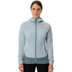 Bluza trekkingowa damska Vaude Tekoa Fleece II techniczna. Niebieskie bluzy z kapturem damskie Vaude, m, z elastanu. W wyprzedaży za 339.00 zł.