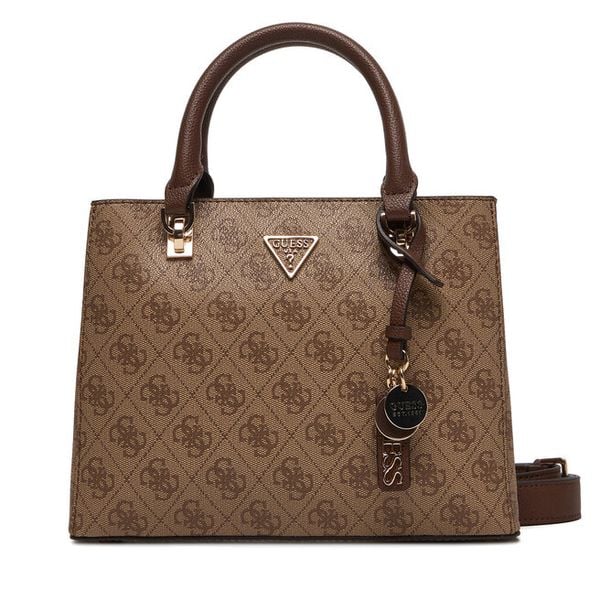 Torebka Guess. Brązowe torebki klasyczne damskie Guess, z aplikacjami, bez dodatków. Za 409.99 zł.