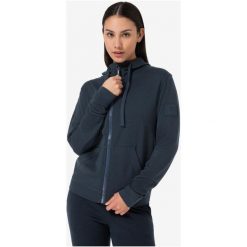 Bluza z kapturem rozpinana damska SUPER.NATURAL Solution Bio Hoodie. Niebieskie bluzy z kapturem damskie Super.natural, m, z materiału. Za 899.99 zł.